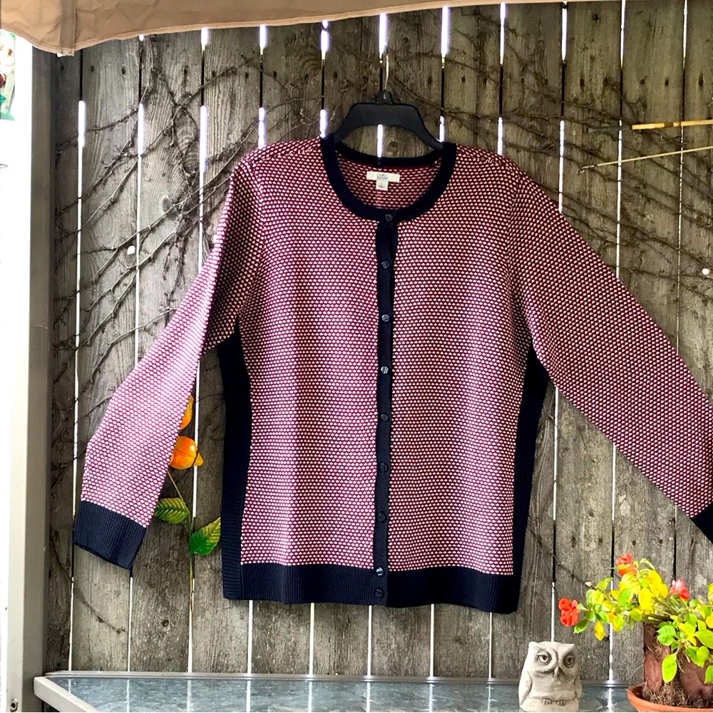 Croft & Barrow Classic Cardigan, L
